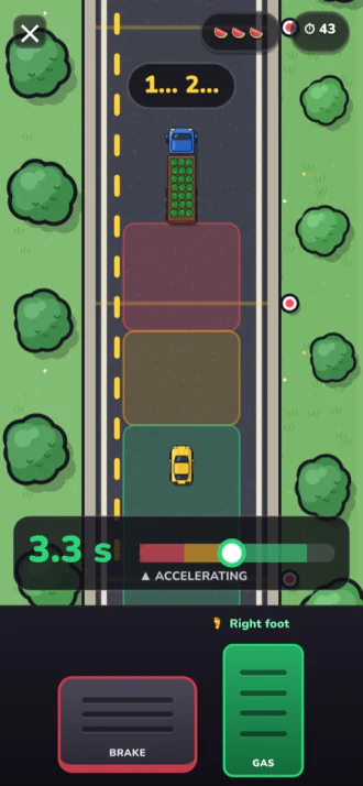 Driving game