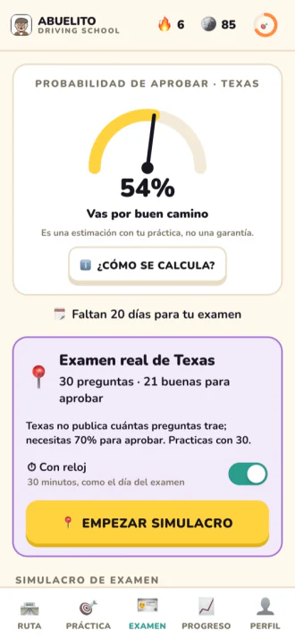 Simulacro del examen
